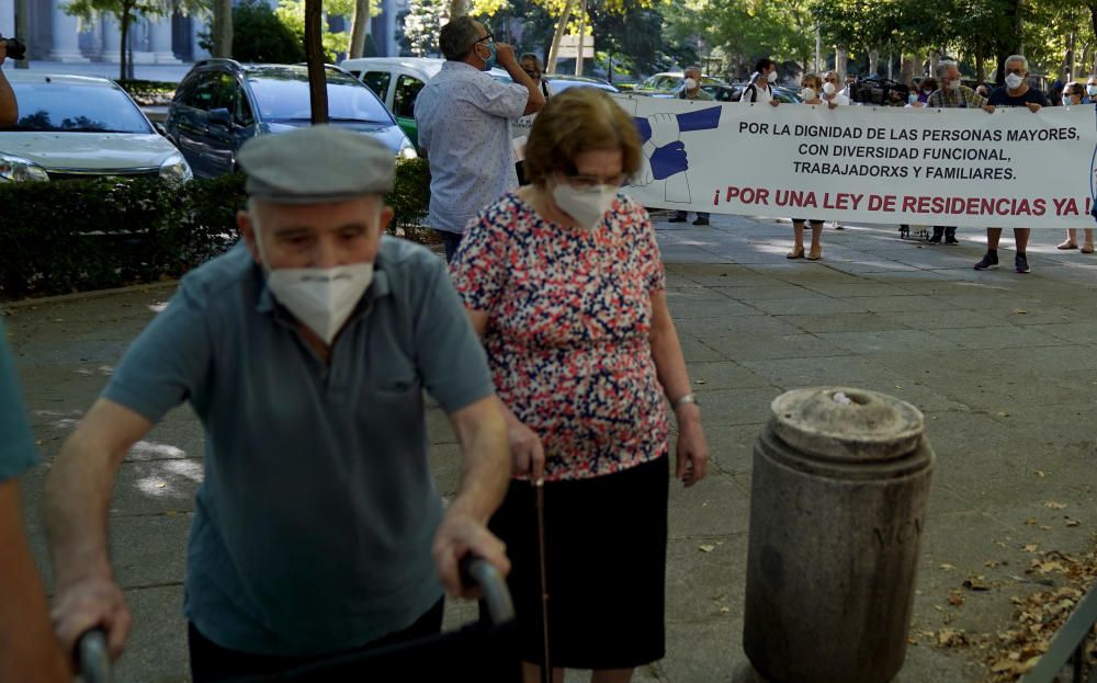 Restricciones y protestas en Madrid