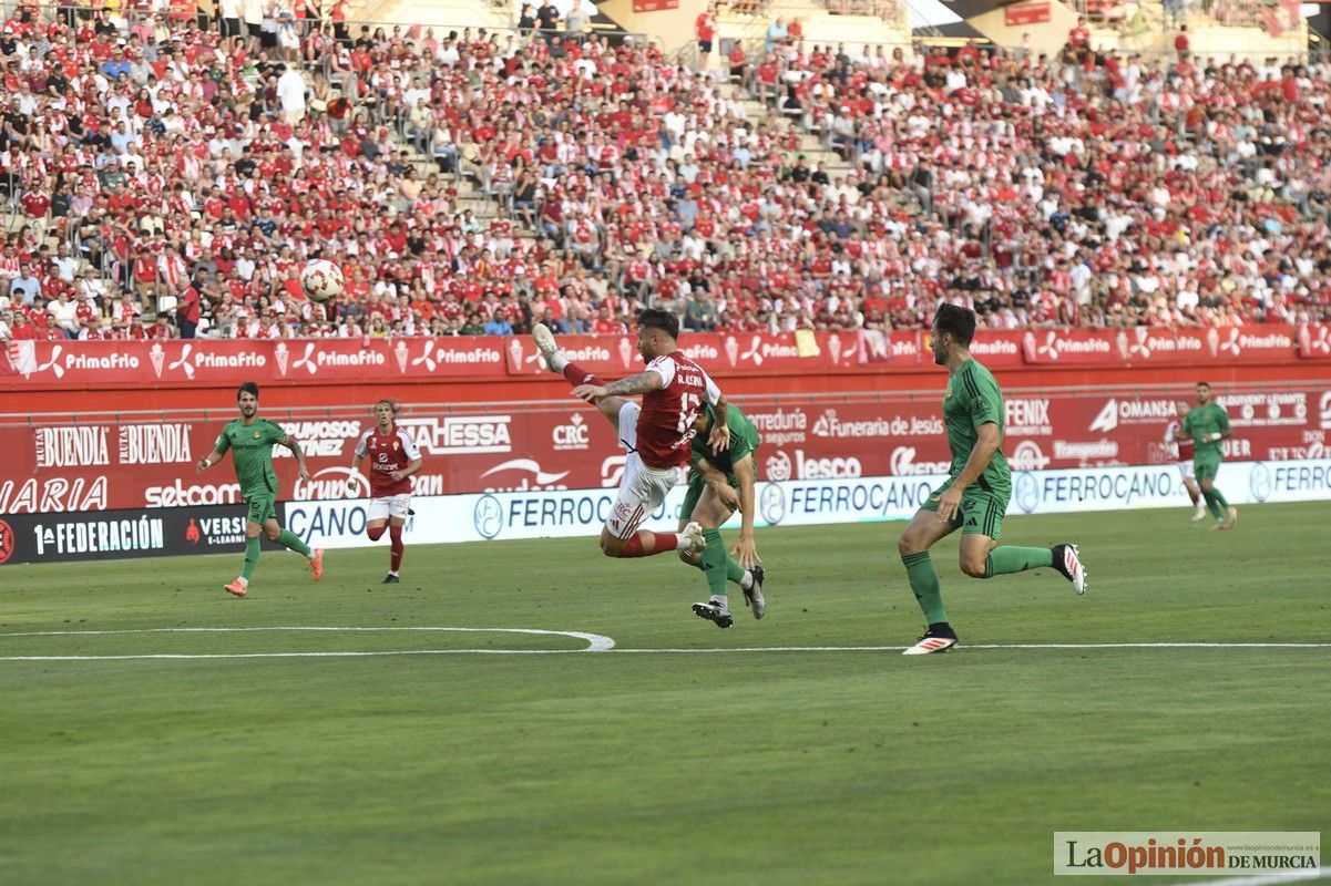 Así fue el encuentro del play off del Real Murcia y el Nástic en la lucha por el ascenso