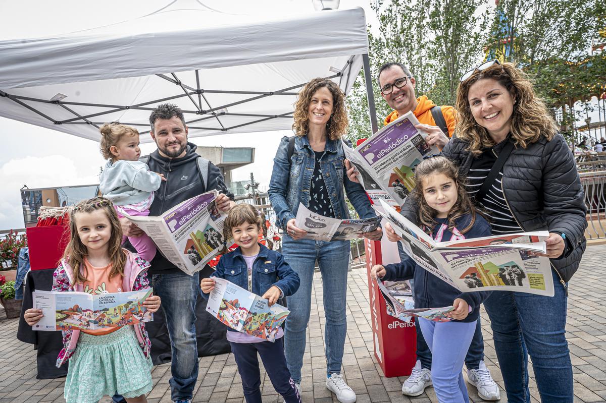 Fiesta solidaria de El Periódico en favor de Fundesplai en el Tibidabo