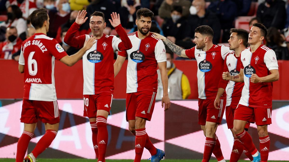 Las mejores imágenes del encuentro del Celta ante el Sevilla