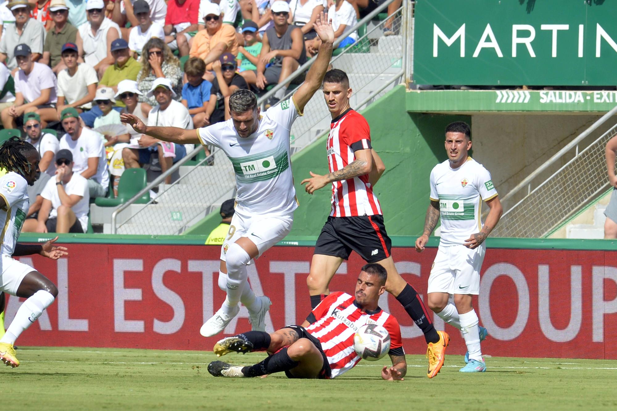 Una verbena en defensa, Elche CF:1  Athletic Club de Bilbao: 4