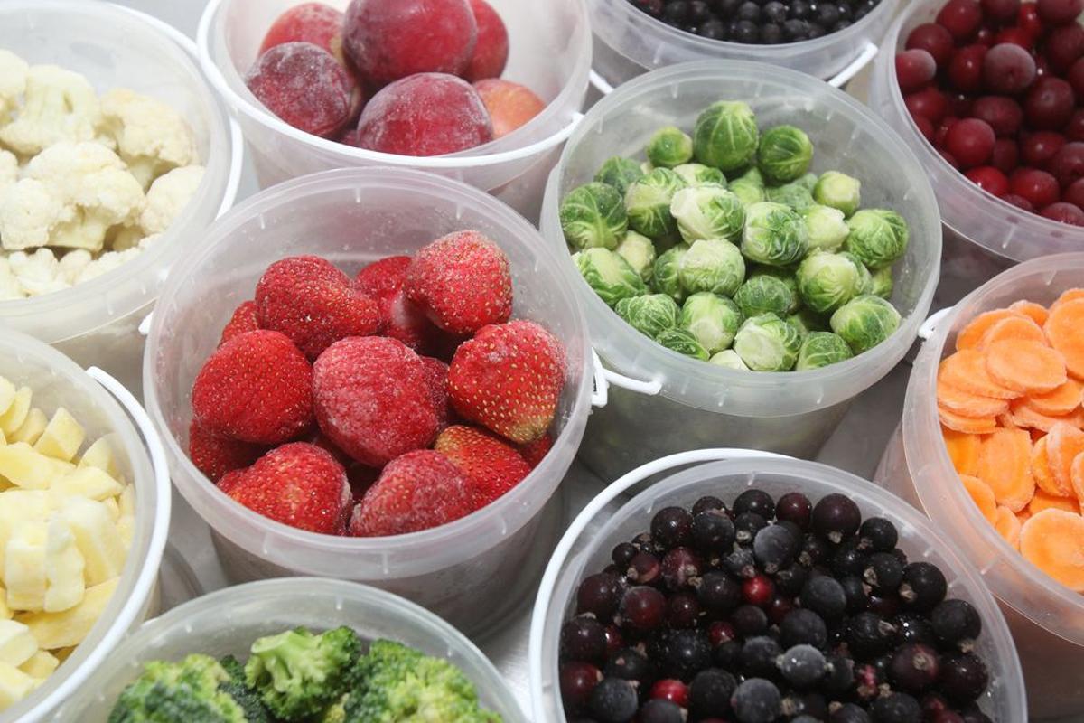 Podemos prescindir de congelar todas las frutas y verduras.