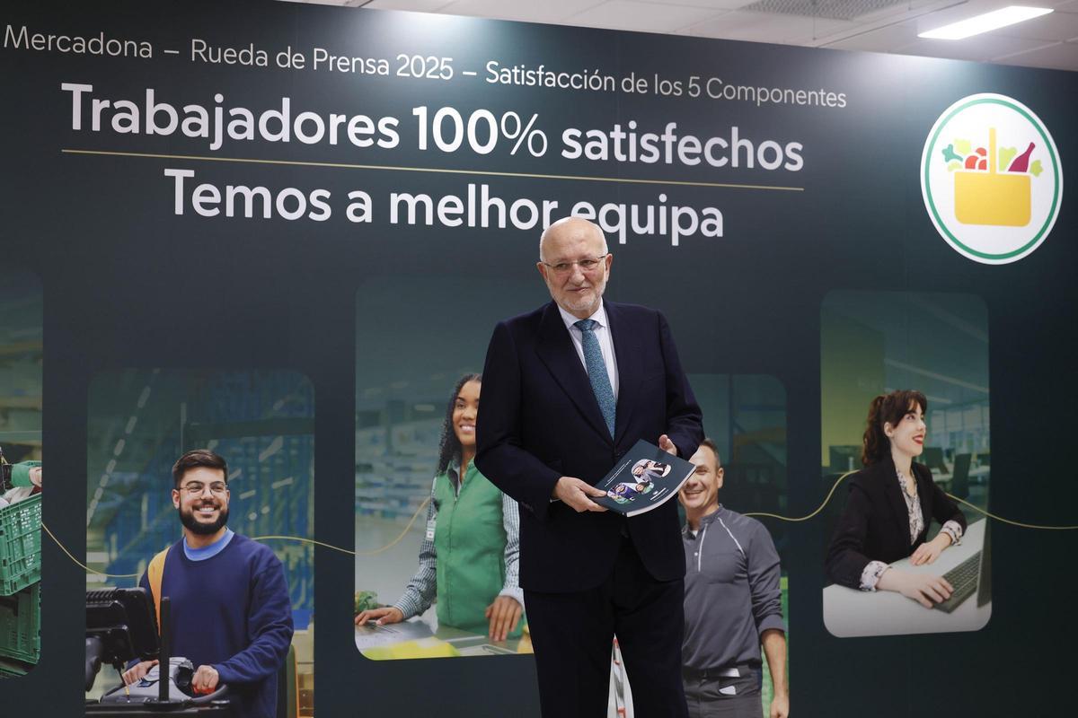 El presidente de Mercadona, Juan Roig.
