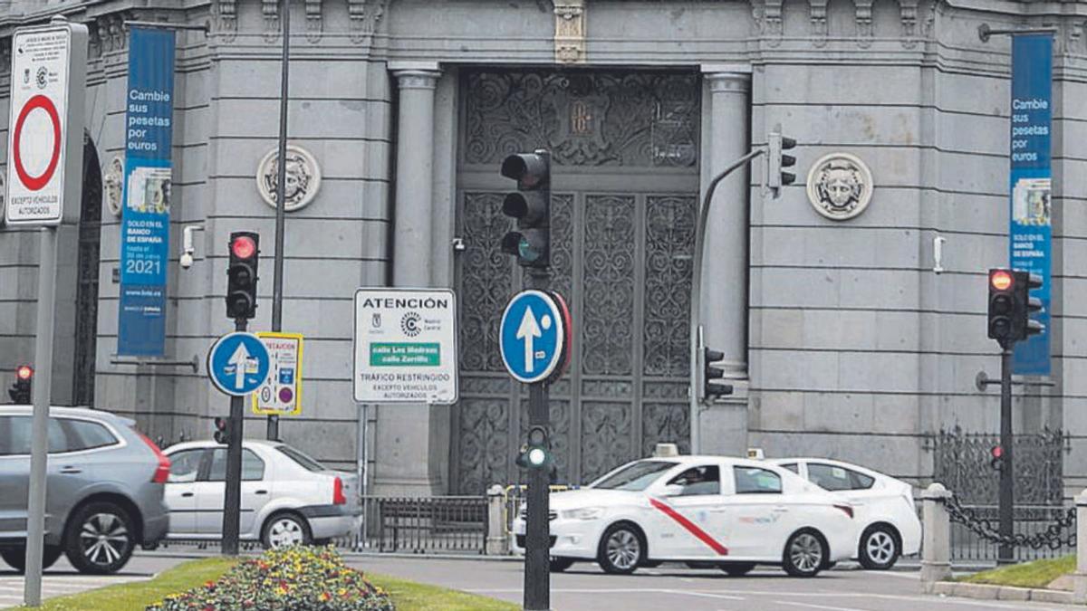 Seu central del Banc d’Espanya a Madrid. | ISABEL INFANTES / EUROPA PRESS