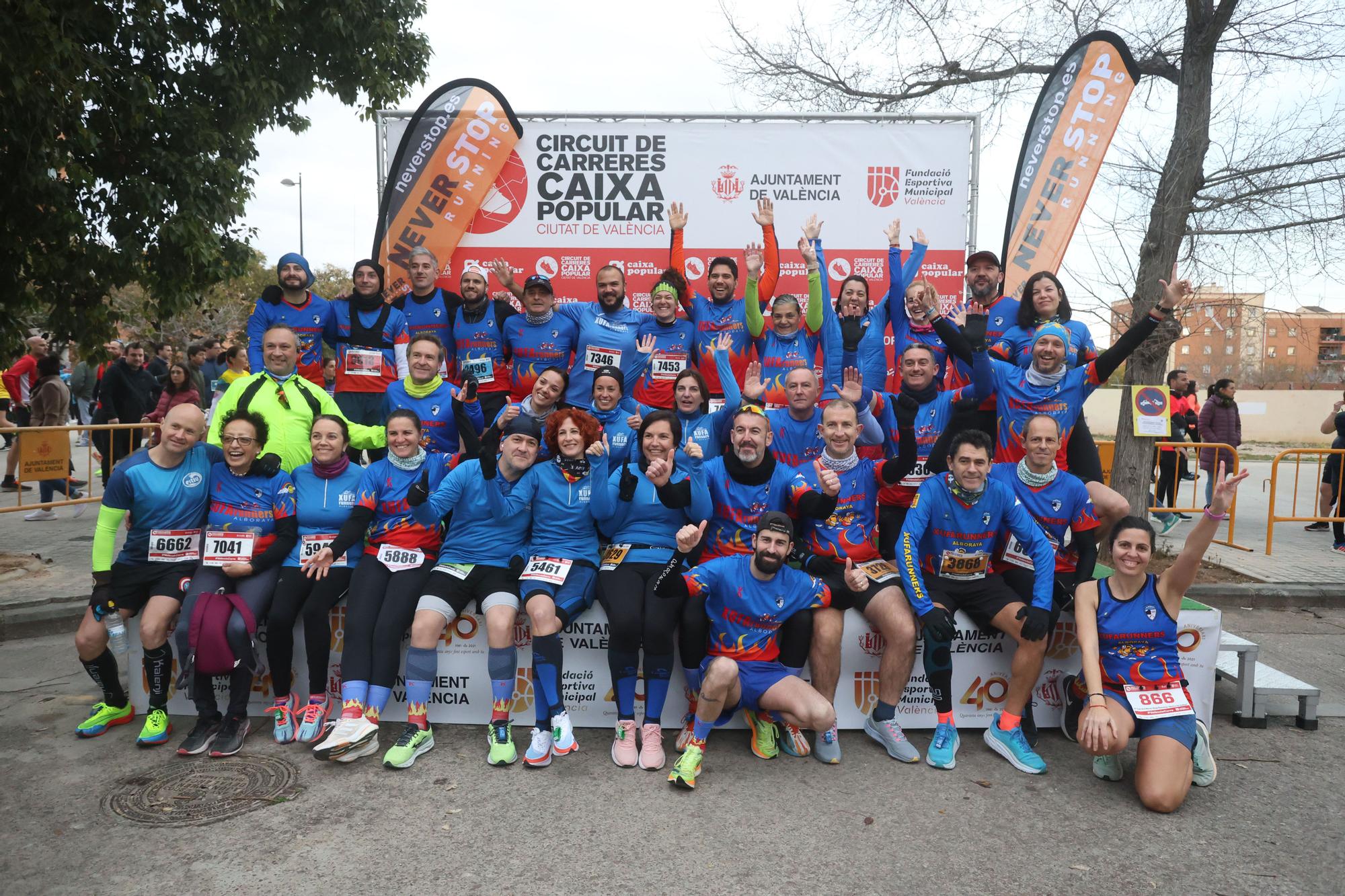 Carrera Never Stop Running del  Circuito Carreras de Valencia