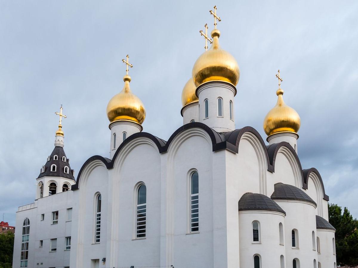 Iglesia ortodoxa rusa santa maria magdalena en madrid