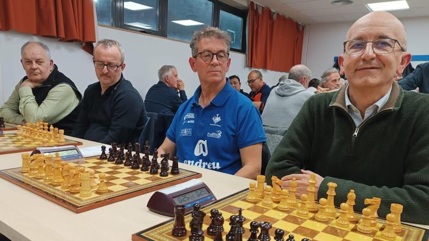 El Club Ajedrez Andreu Paterna revalida el título en el Campeonato Provincial de Veteranos +50 por equipos