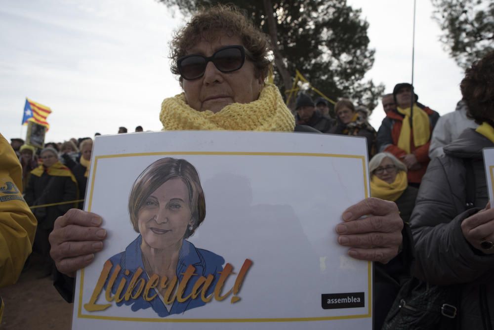 Acte a l'esplanada de Lledoners convocat per Assem