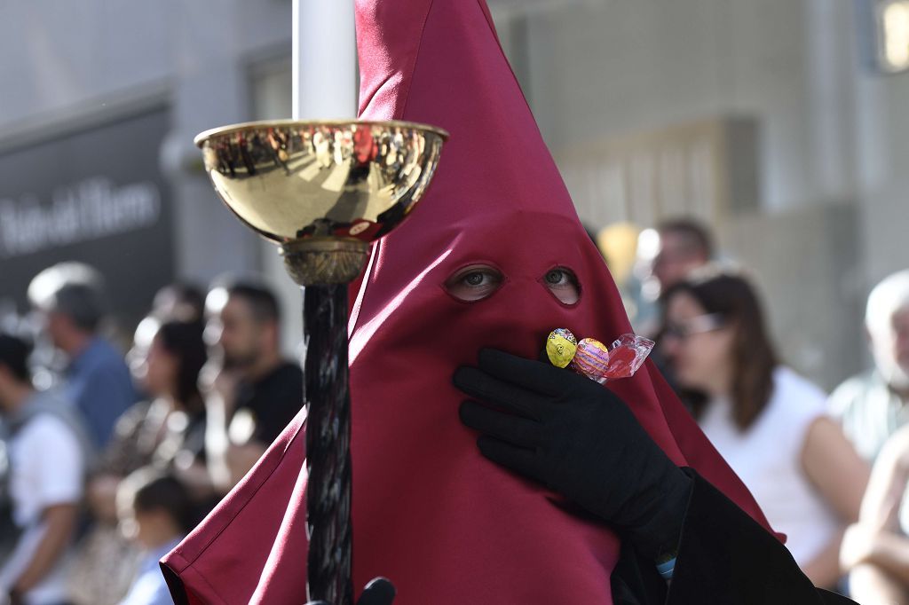 Procesión de la Misericordia este Viernes Santo en Murcia, en imágenes