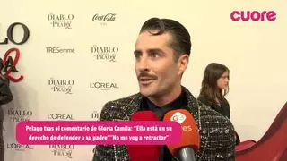 Pelayo no duda en responder a Gloria Camila sobre su encontronazo: "Con el historial de su padre yo tendría mucho cuidado"