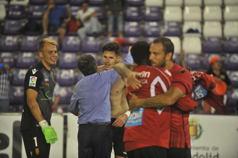 El Mallorca se salva en Valladolid