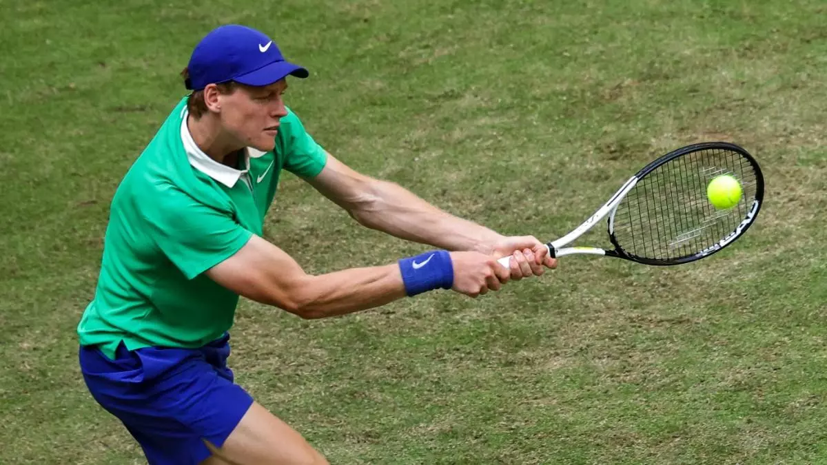 Sinner ya se prepara en Wimbledon