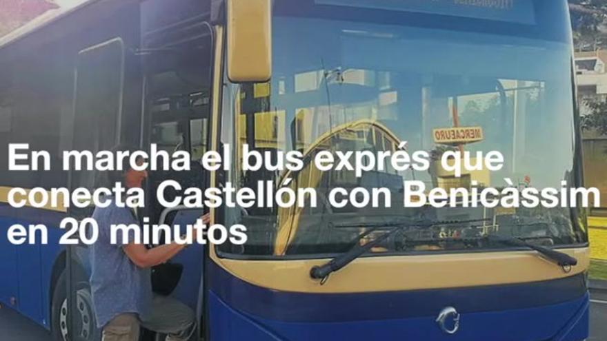 En marcha el bus exprés entre Castellón y Benicàssim