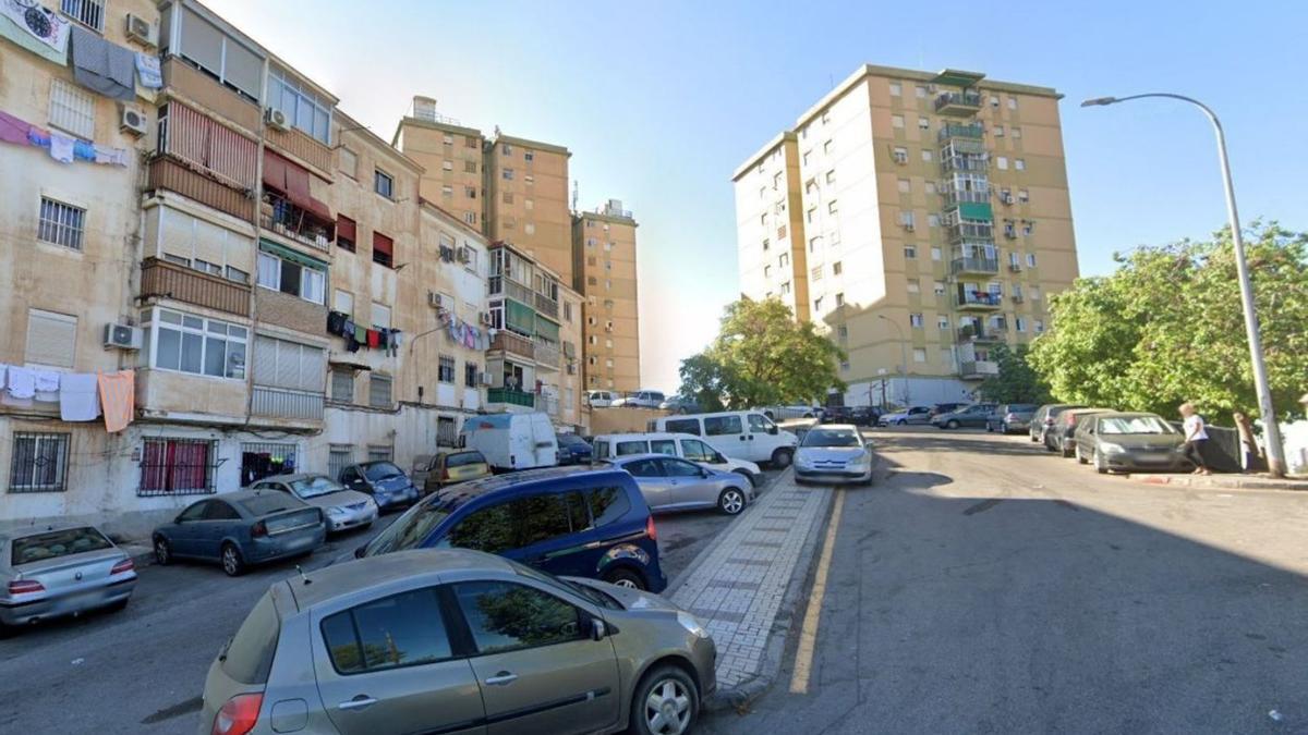 Calle del barrio de Monte Pavero