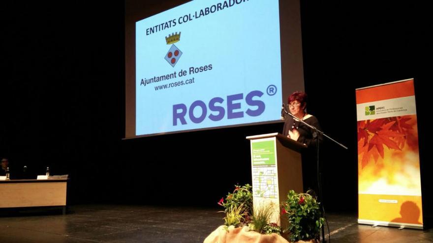 L&#039;alcaldessa, en la inauguració del congrés.