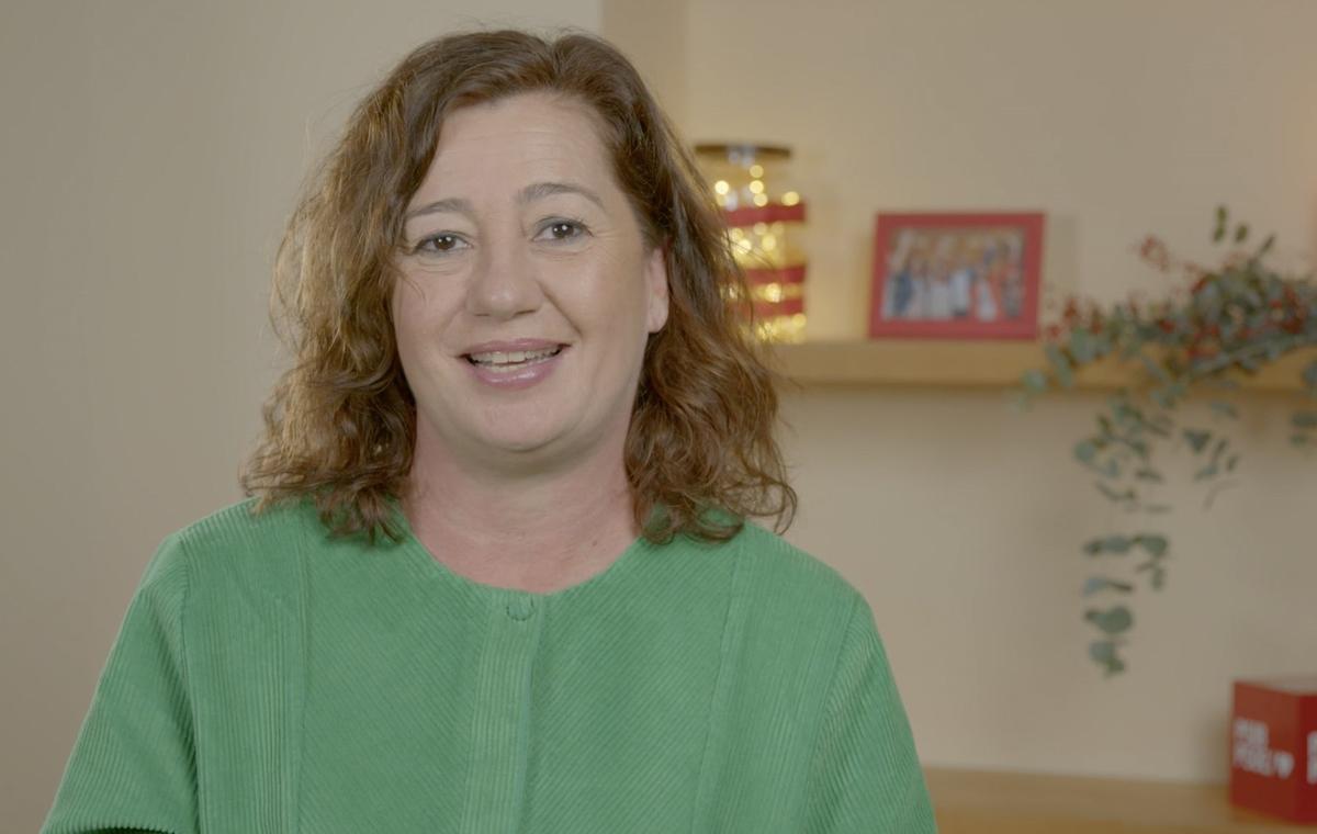 La secretaria general del PSIB y presidenta del Govern, Francina Armengol.