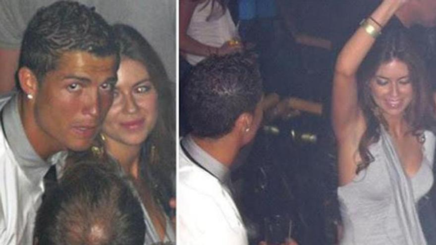 Kathryn Mayorga y Cristiano Ronaldo la noche del 13 de junio de 2009.