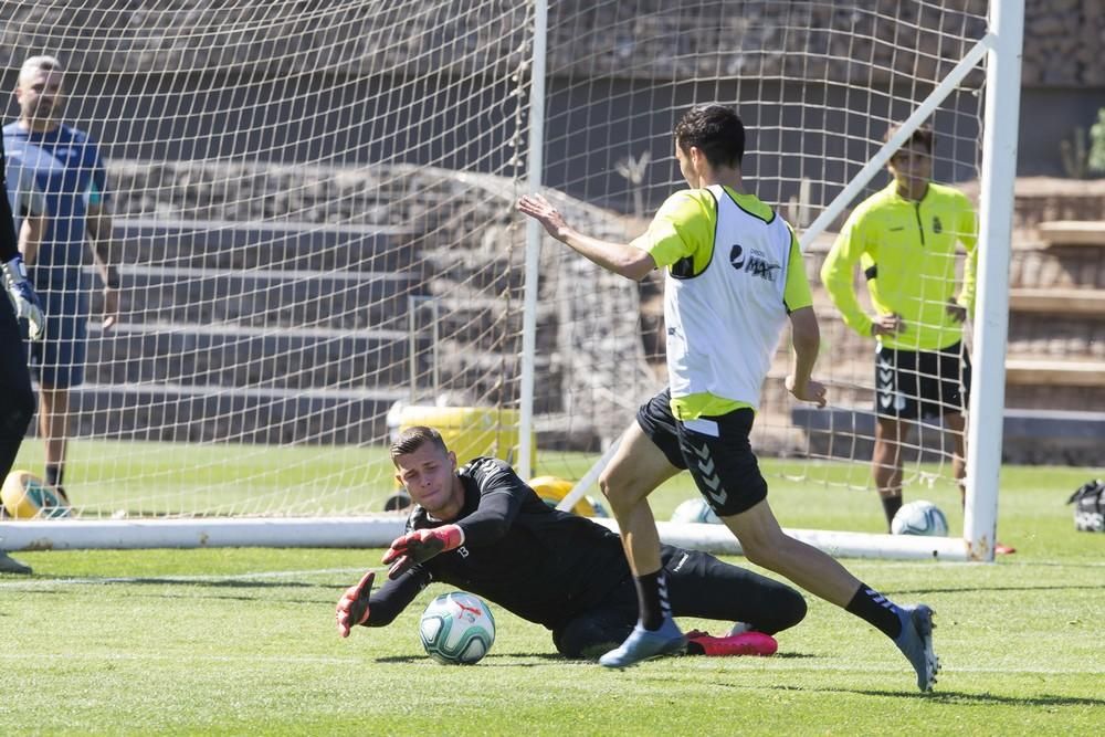 Entrenamiento de la UD Las Palmas.