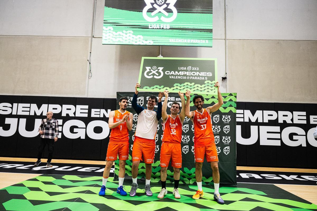 El Valencia Basket 3x3 vivió un fin de semana especial en la quinta jornada de la Liga 3x3 FEB, disputada en L’Alqueria del Basket (21-22 de marzo).
