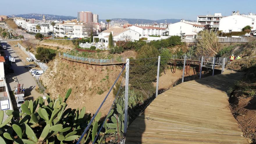 El tram d&#039;inici del camí de ronda de Palamós al Pedró