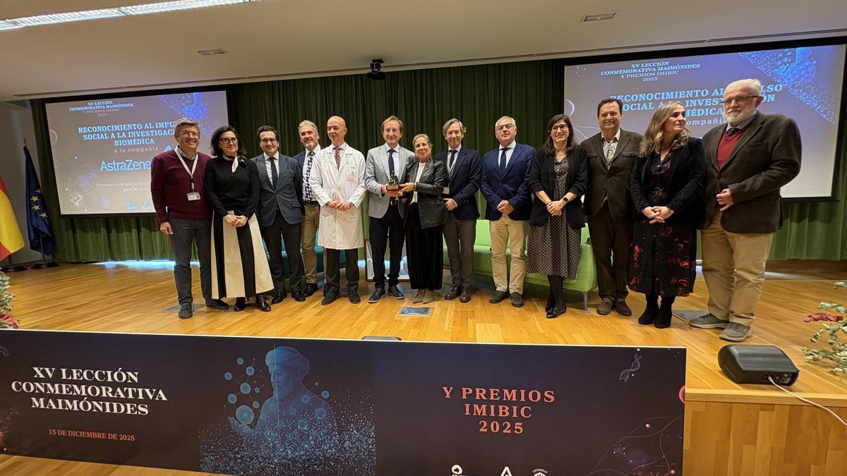 Entrega de la 15ª Lección conmemorativa de Maimónides y del Premio Imibic 2025.