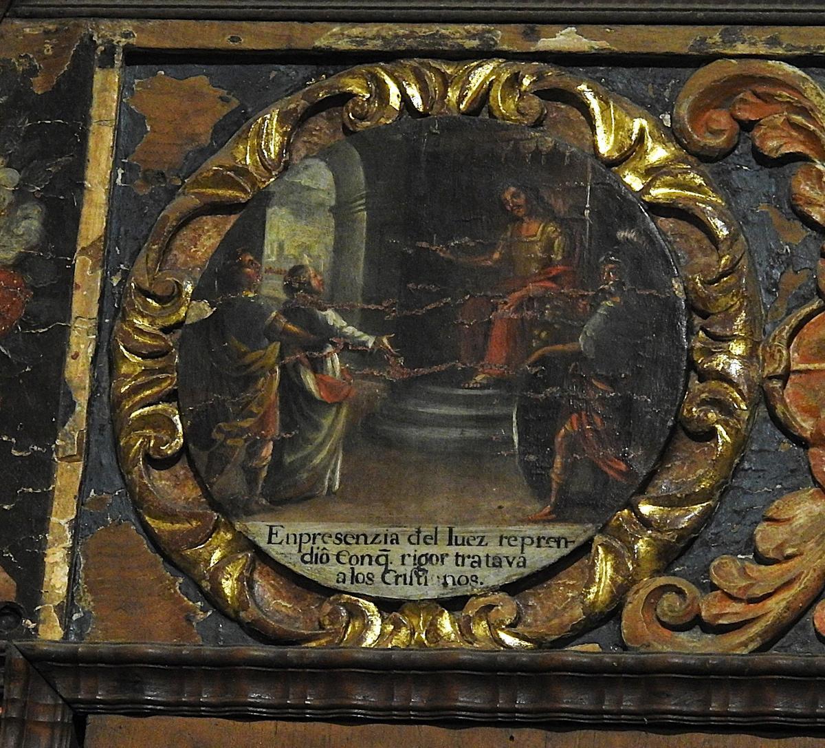 El martirio de Santa Olaya se esconde en la colegiata San Juan Bautista de Gijón (en imágenes) El martirio de Santa Olaya se esconde en la colegiata San Juan Bautista de Gijón (en imágenes)