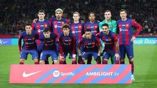 El 1x1 del Barça contra el Girona al descanso