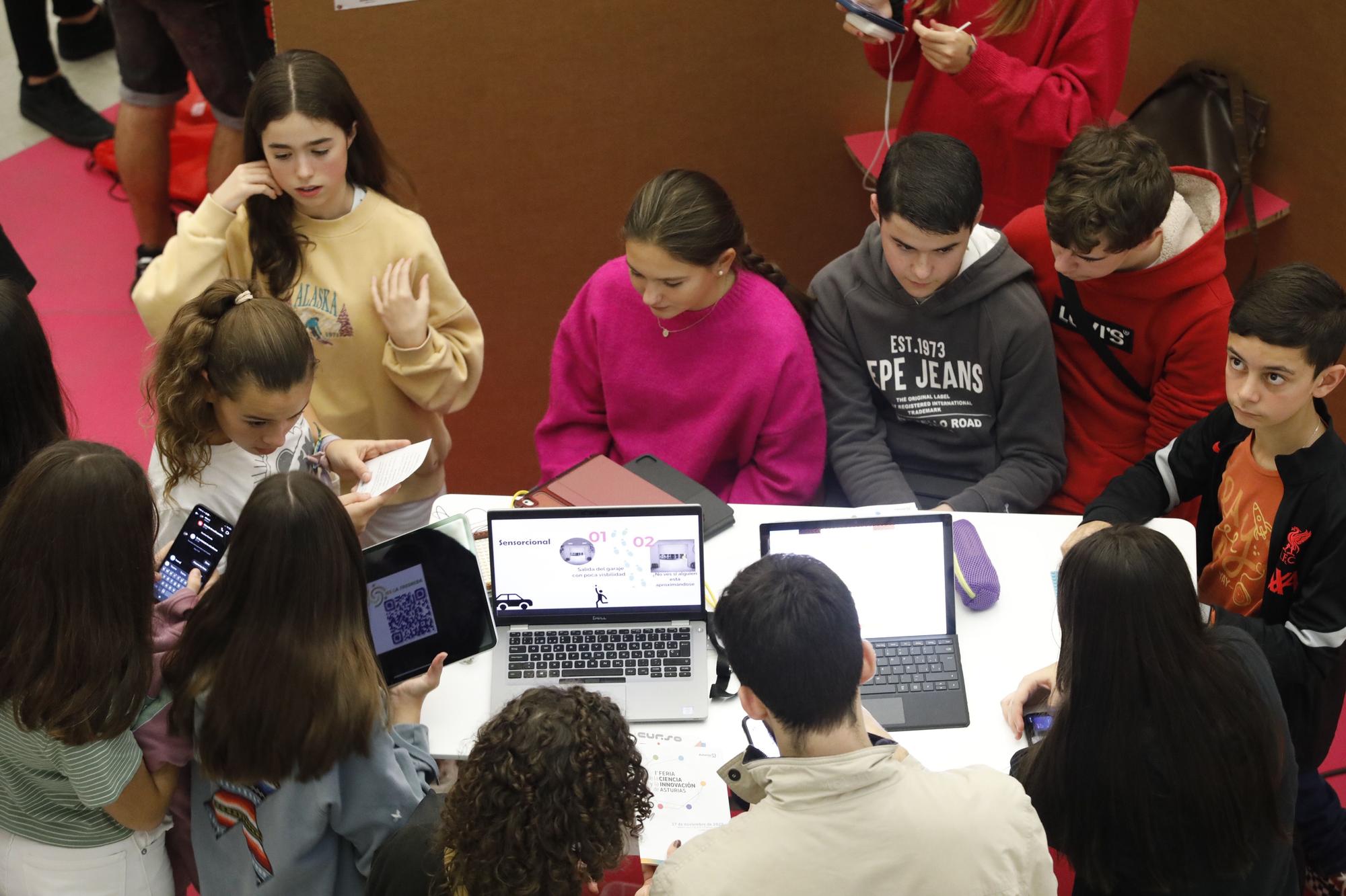 En imágenes: Gijón acoge la I Feria de la Ciencia y la Innovación de Asturias