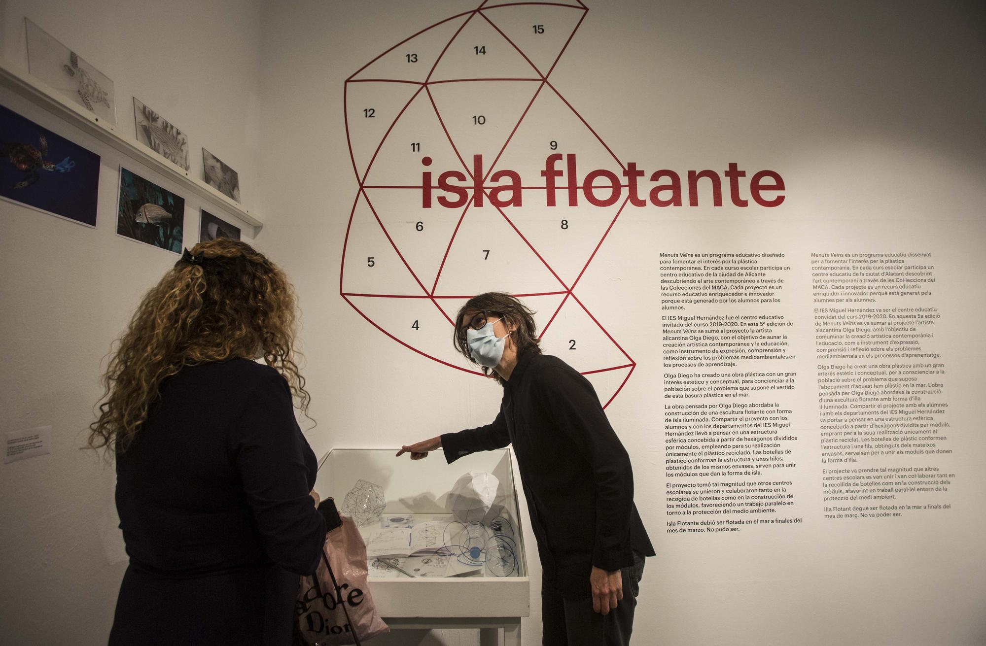 Proyecto "Isla flotante" de Olga Diego en el MACA