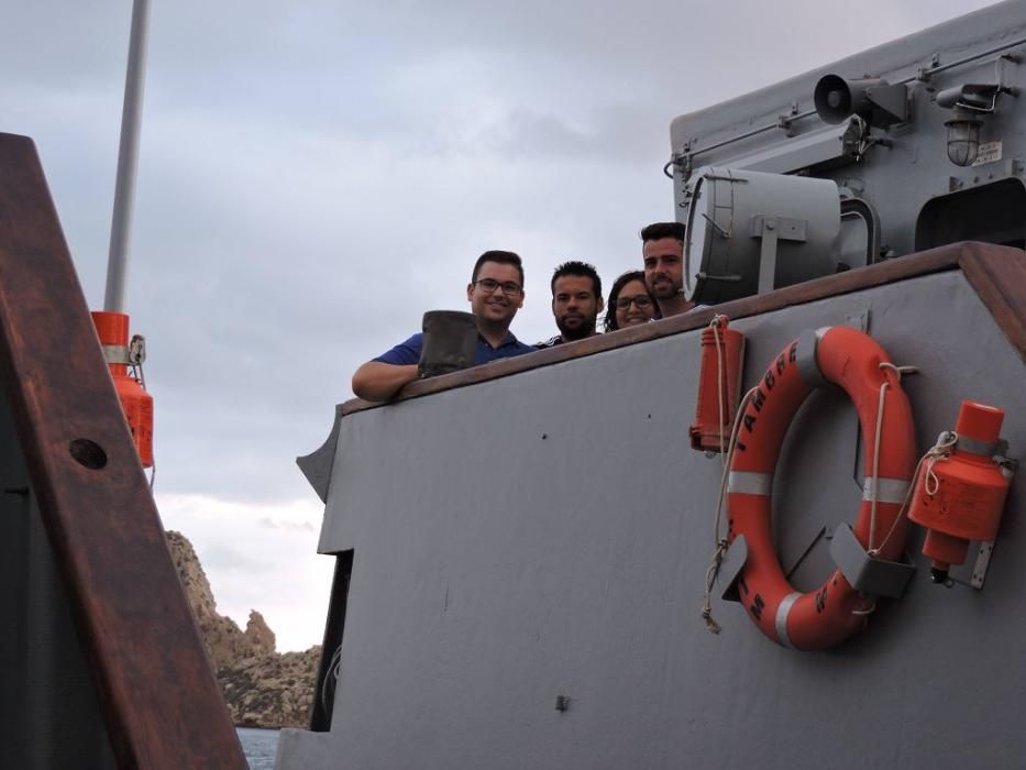 Jornada de puertas abiertas en Águilas con la Armada