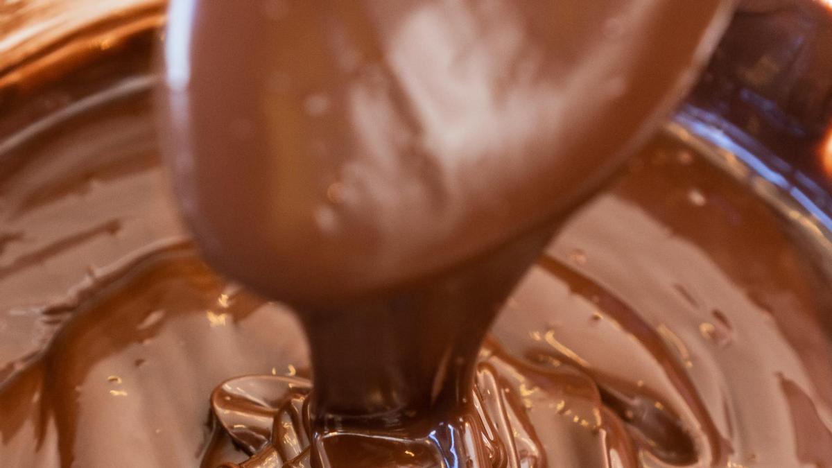 La crema de cacao a partir de la qual es creen els productes.