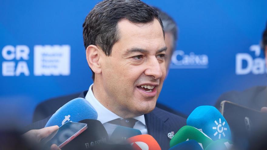 El presidente de la Junta de Andalucía, Juanma Moreno (Fotografía de Archivo)