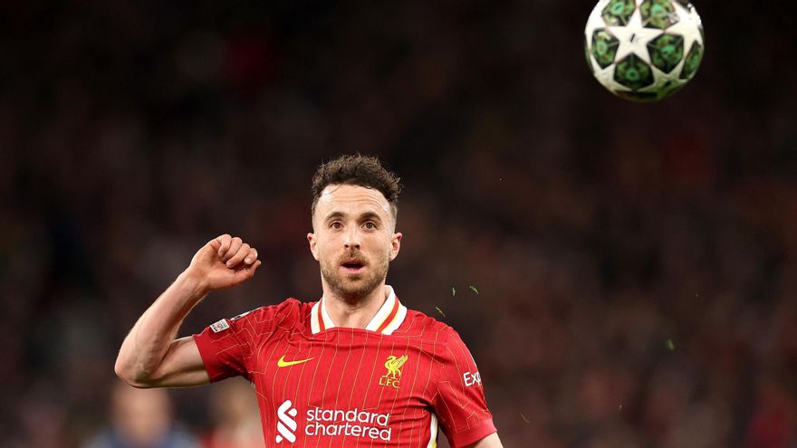 Diogo Jota, en un partit recent.