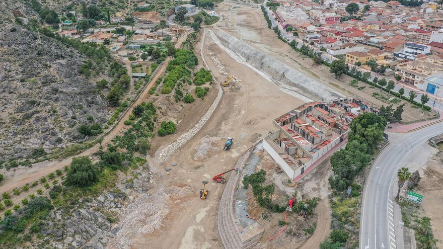 El encauzamiento de la rambla de Abanilla, cinco años en espera después de la dana
