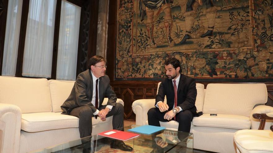 El alcalde de Torrevieja considera &quot;productiva&quot; su primera reunión con Ximo Puig