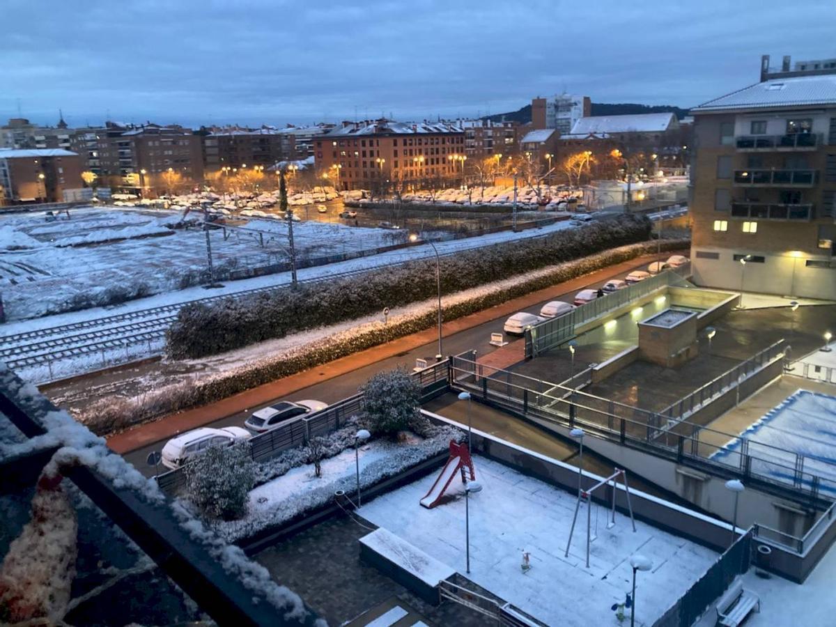 Nevada en Alcalá de Henares