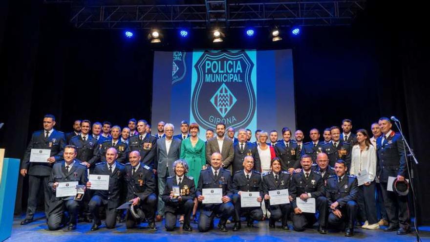 Girona canvia la Diada de la Policia per una jornada de formació amb reconeixements