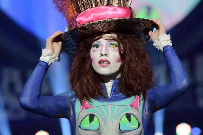 Carnaval de Las Palmas de Gran Canaria 2017: Concurso de Maquillaje Corporal