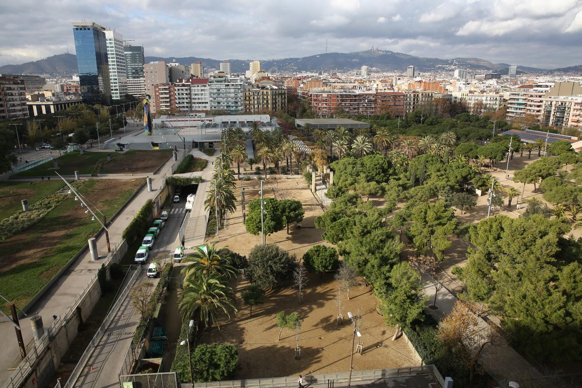 El parque de Joan Miró , en una imagen de archivo