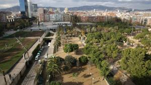 El parque de Joan Miró , en una imagen de archivo