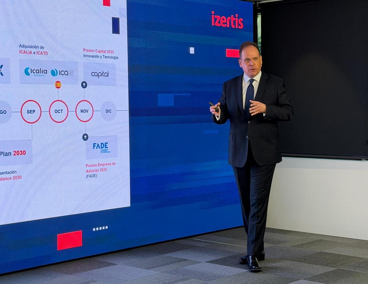 Pablo Martín, durante la presentación