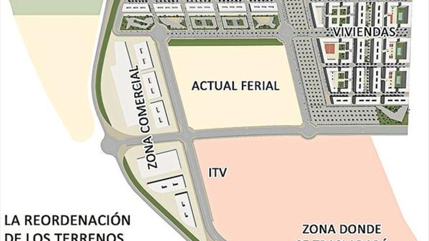 El ferial de Cáceres cambiará de sitio