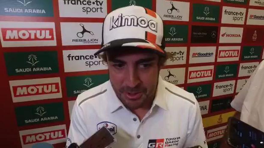 Alonso: "Me han dicho unas pelotas muy grandes"