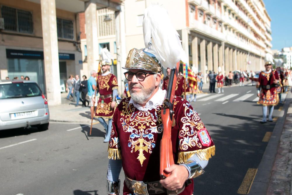 Homenaje a la Senyera de la agrupación de Fallas del Marítim