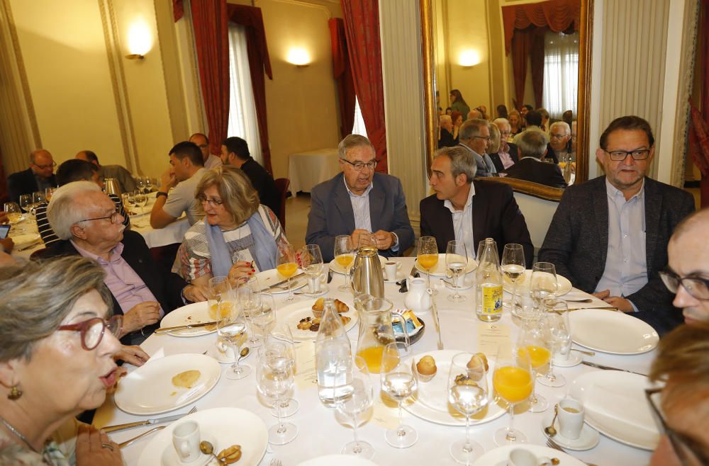 Desayuno con Amparo Marco en el Casino Antiguo de Castelló