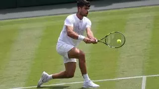 Alcaraz - Lajal: Horario y dónde ver el debut de Alcaraz en Wimbledon 2024
