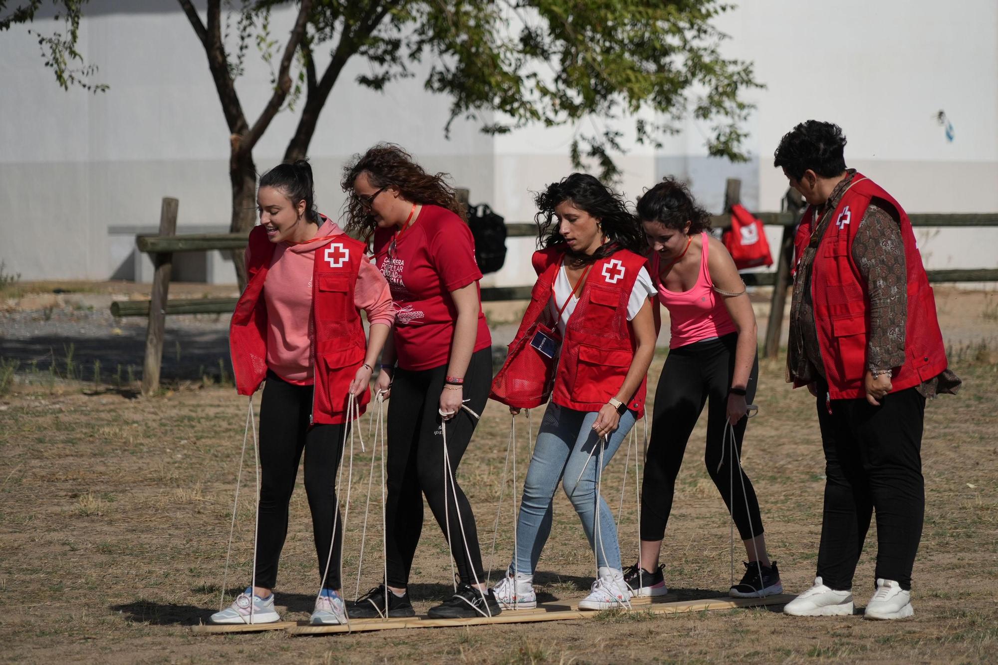 Los voluntarios de Cruz Roja en la provincia se reunen en Dos Torres