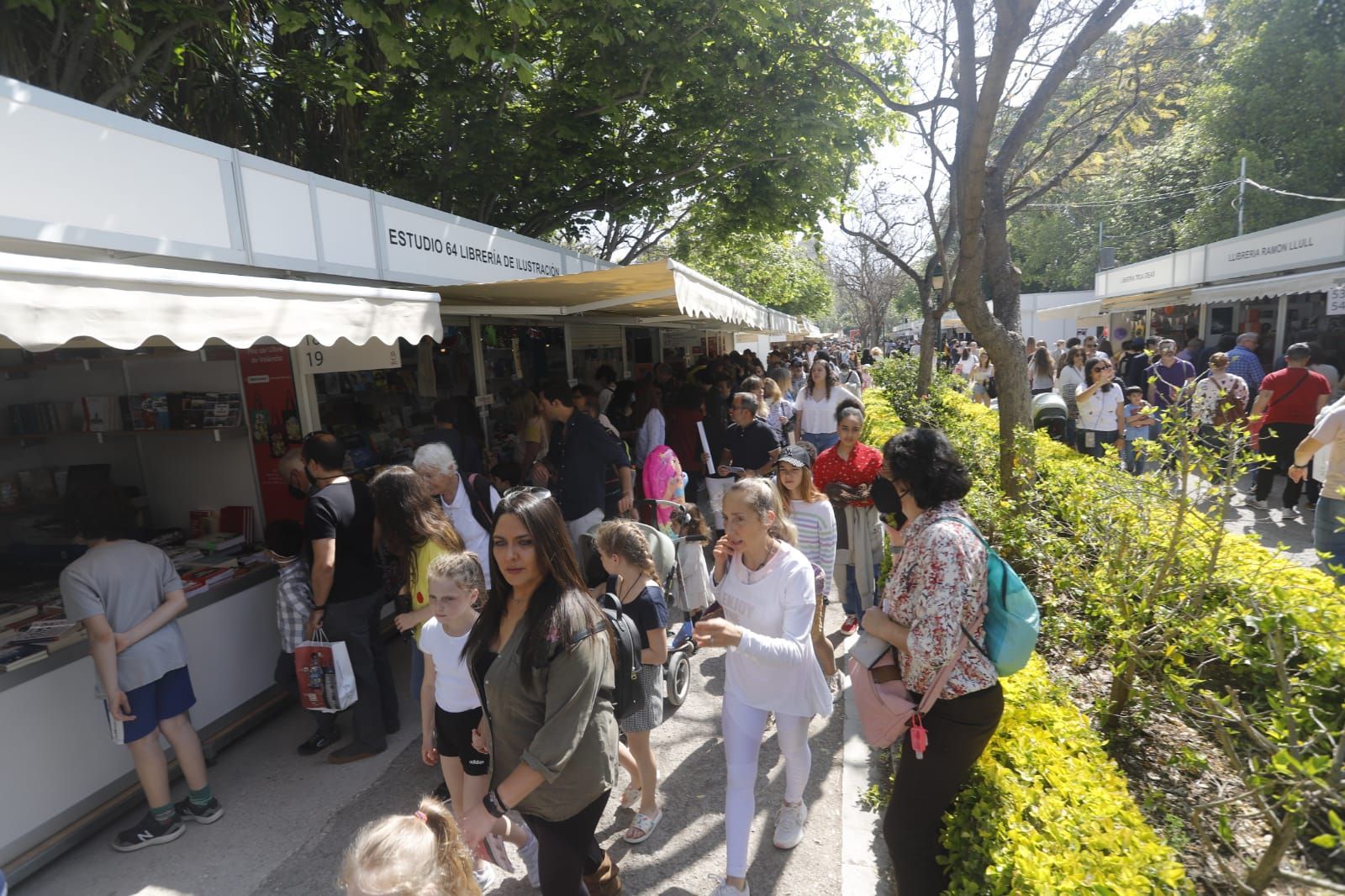 Feria del Libro en Valencia este domingo 1 de mayo