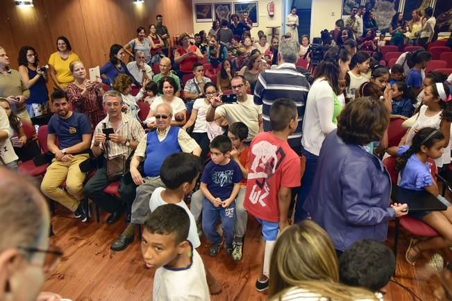 Bienvenida de los niños y niñas saharauis