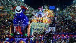 Realización del carnaval carioca hace algunos años